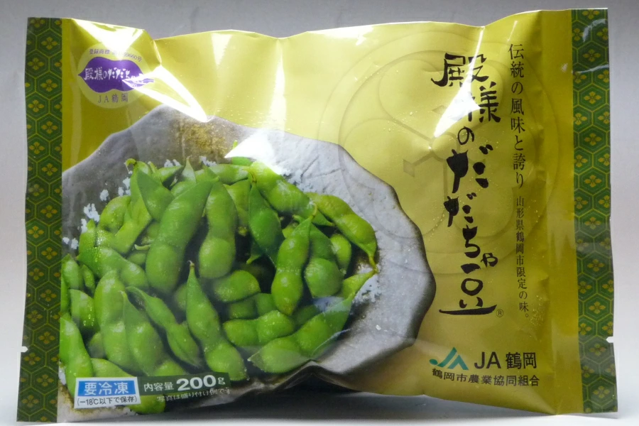 JA鶴岡の冷凍だだちゃ豆「殿様のだだちゃ豆」のパッケージ